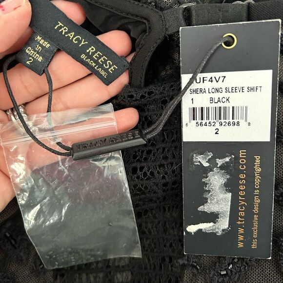 Tracy Reese Black Label Shera Black Formal Dress - Picture 5 of 7